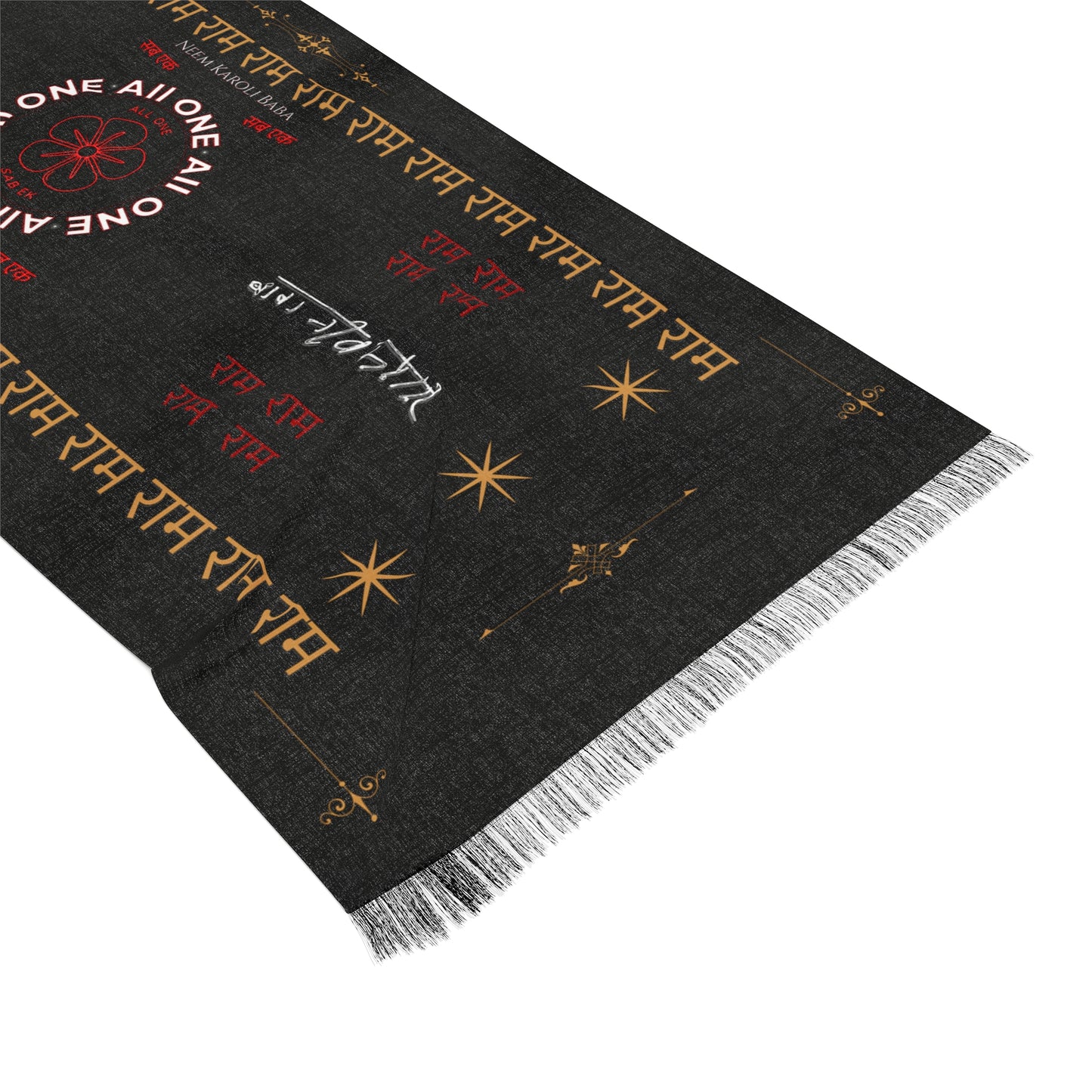 Neem Karoli Baba "All One" Shawl
