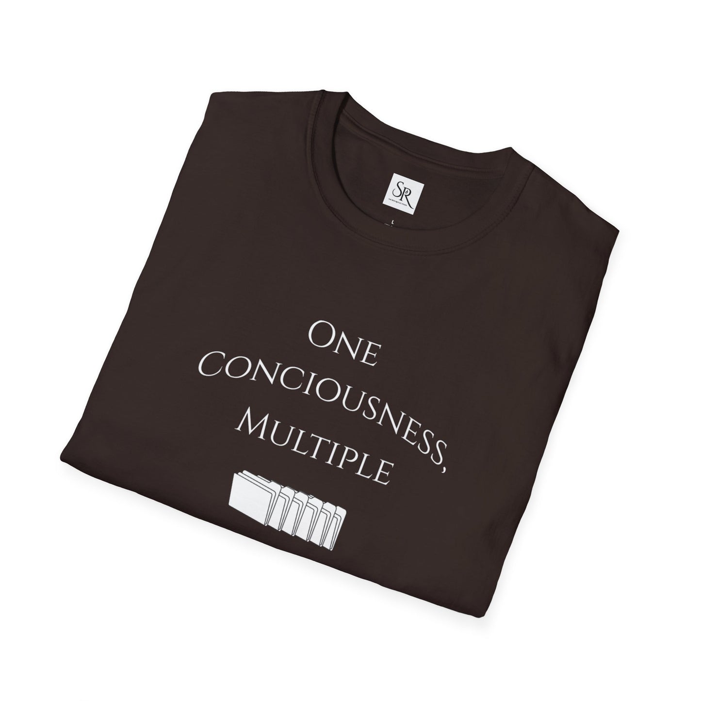 One Consciousness, Multiple Tabs Open T-Shirt — Spiritual Mindfulness Tee