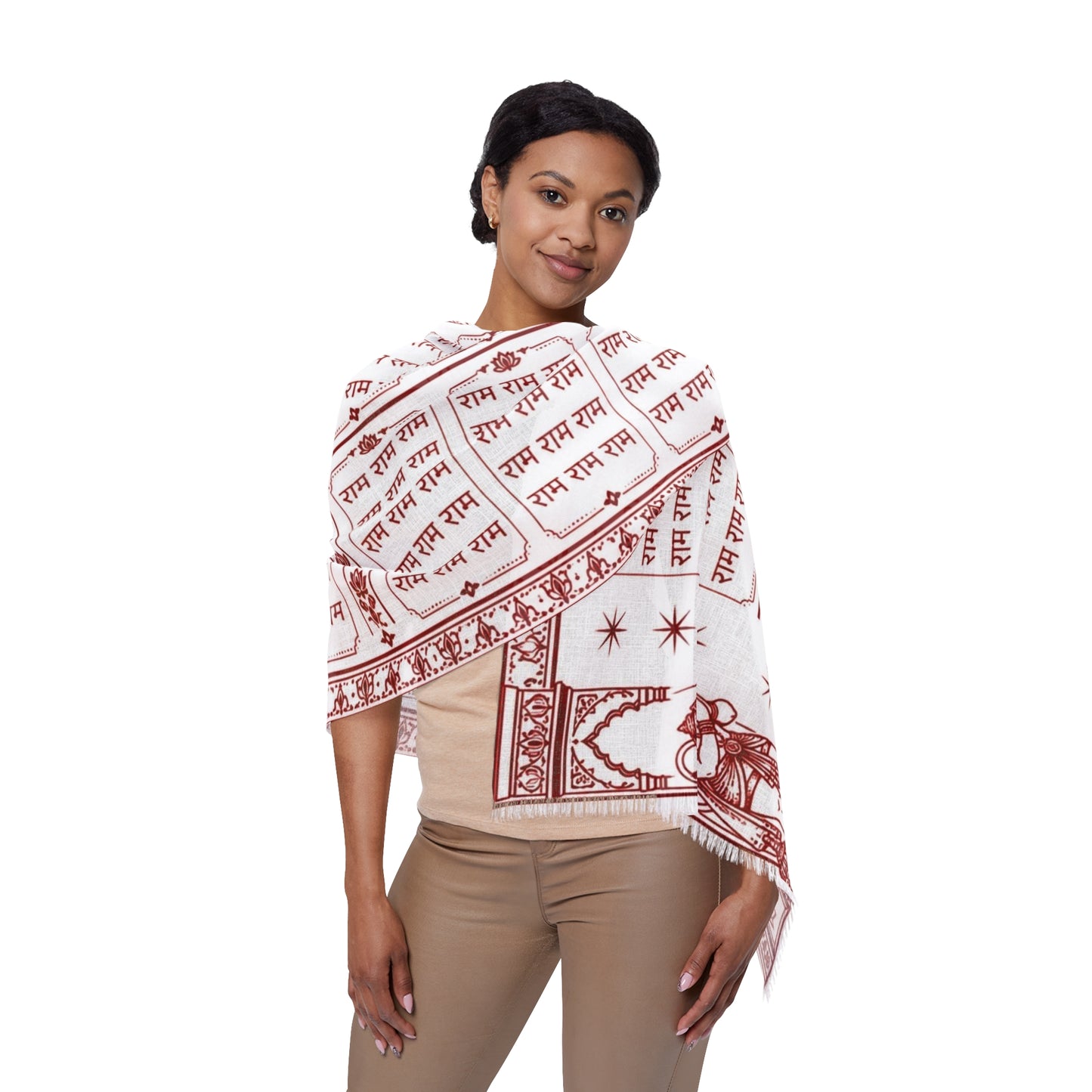 Ram Ram Hanuman Scarf