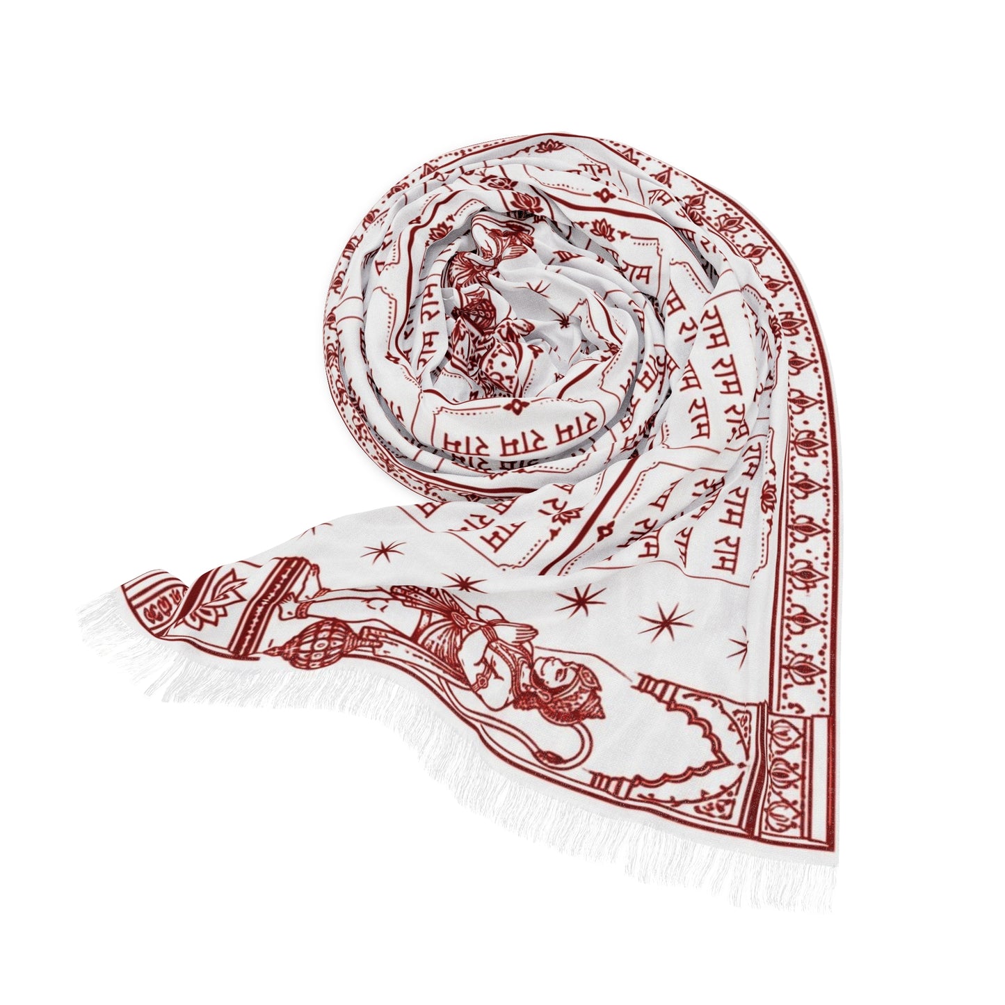 Ram Ram Hanuman Scarf