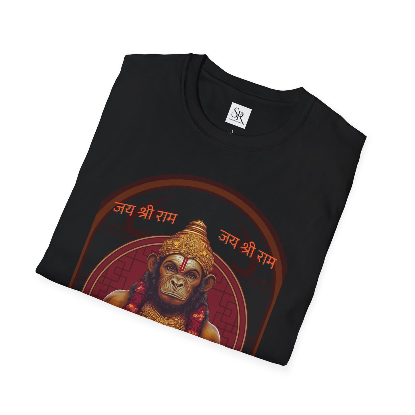 Hanuman - Jai Shri Ram Unisex Softstyle T-Shirt