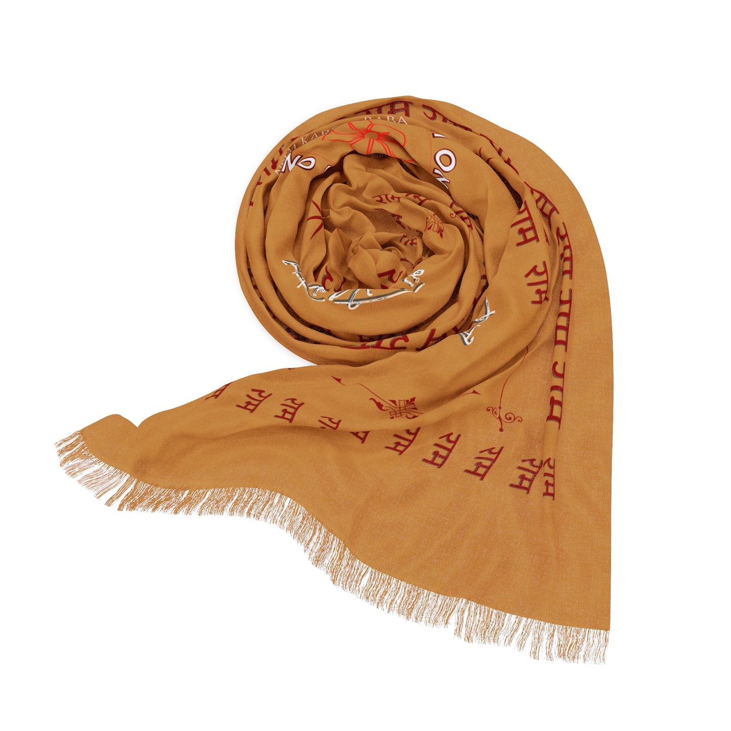 Orange All One  Scarf