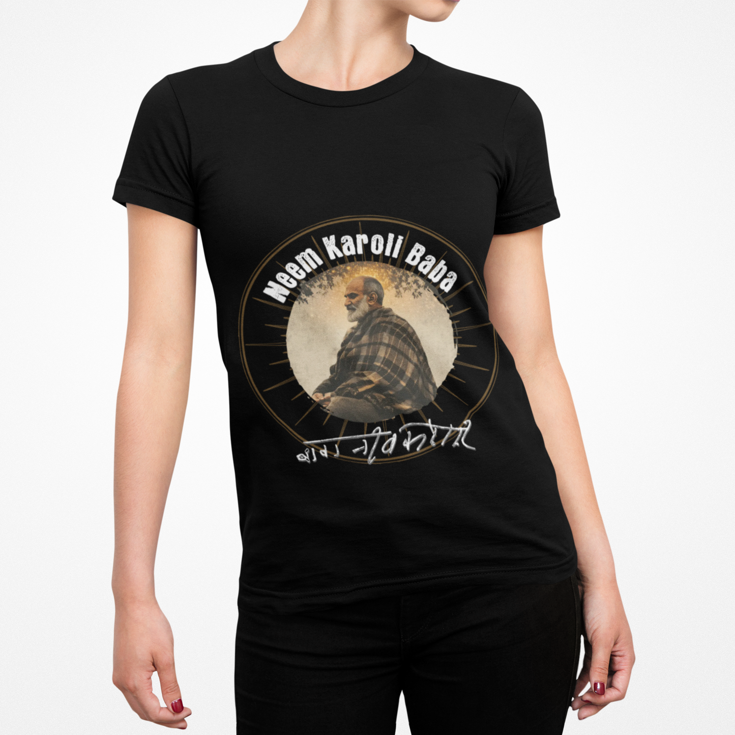 Neem Karoli Baba Unisex Softstyle T-Shirt