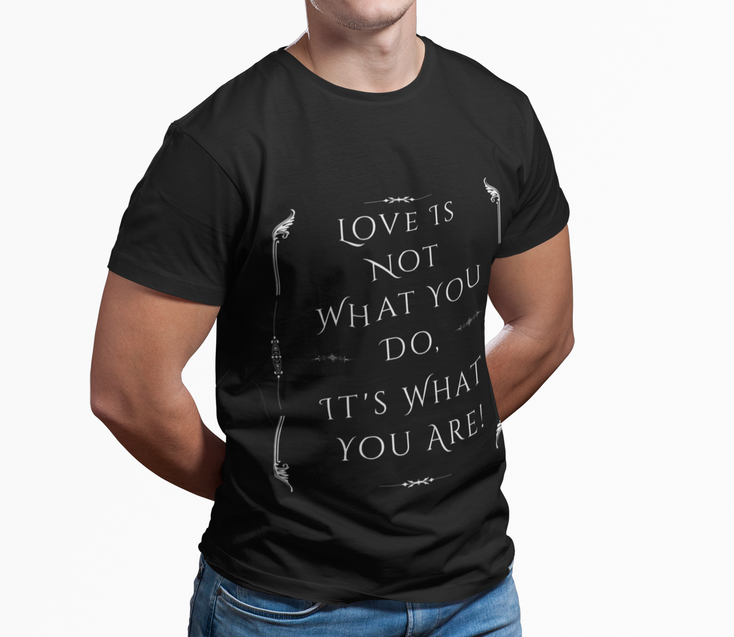 Love is Not What You Do, It's Who You Are. Unisex Softstyle T-Shirt