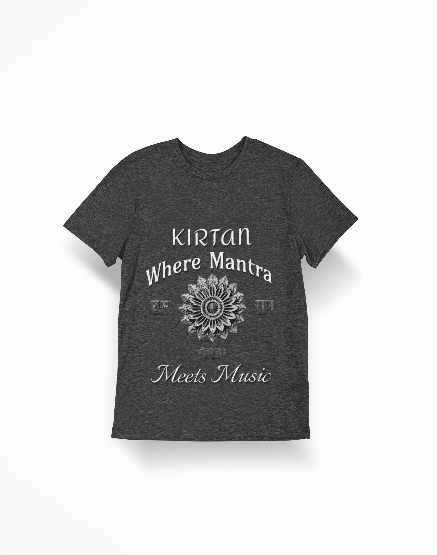 Kirtan Where Mantra Meets Music T-Shirt — Devotional Yoga Chanting Tee