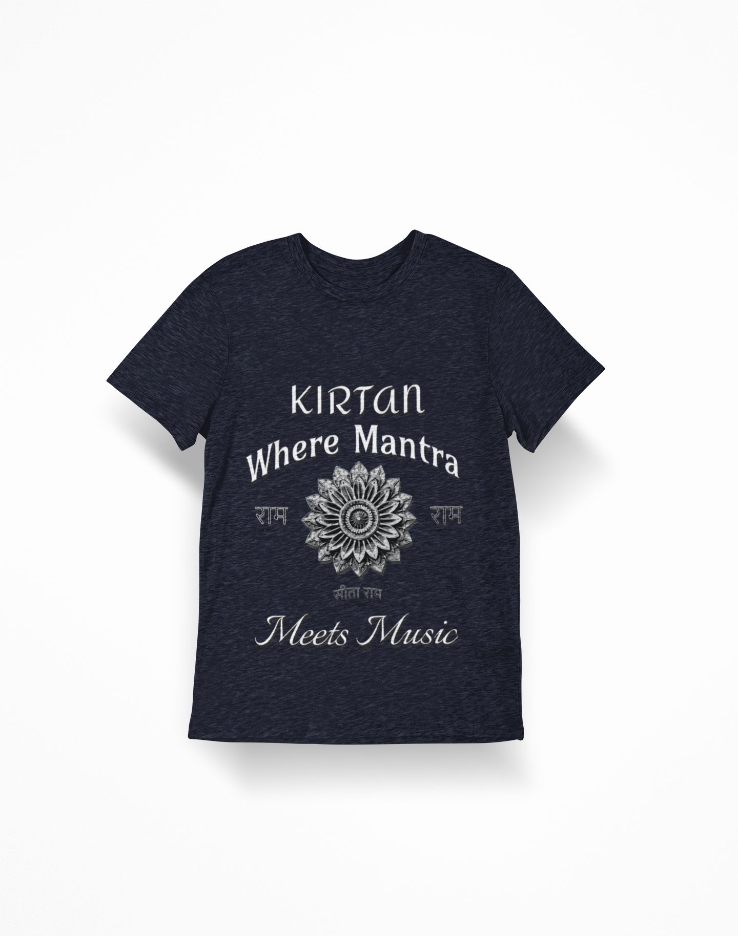 Kirtan Where Mantra Meets Music T-Shirt — Devotional Yoga Chanting Tee