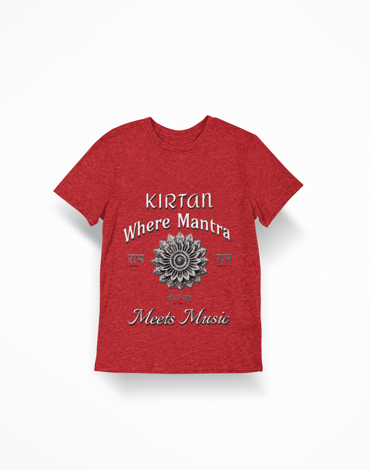 Kirtan Where Mantra Meets Music T-Shirt — Devotional Yoga Chanting Tee