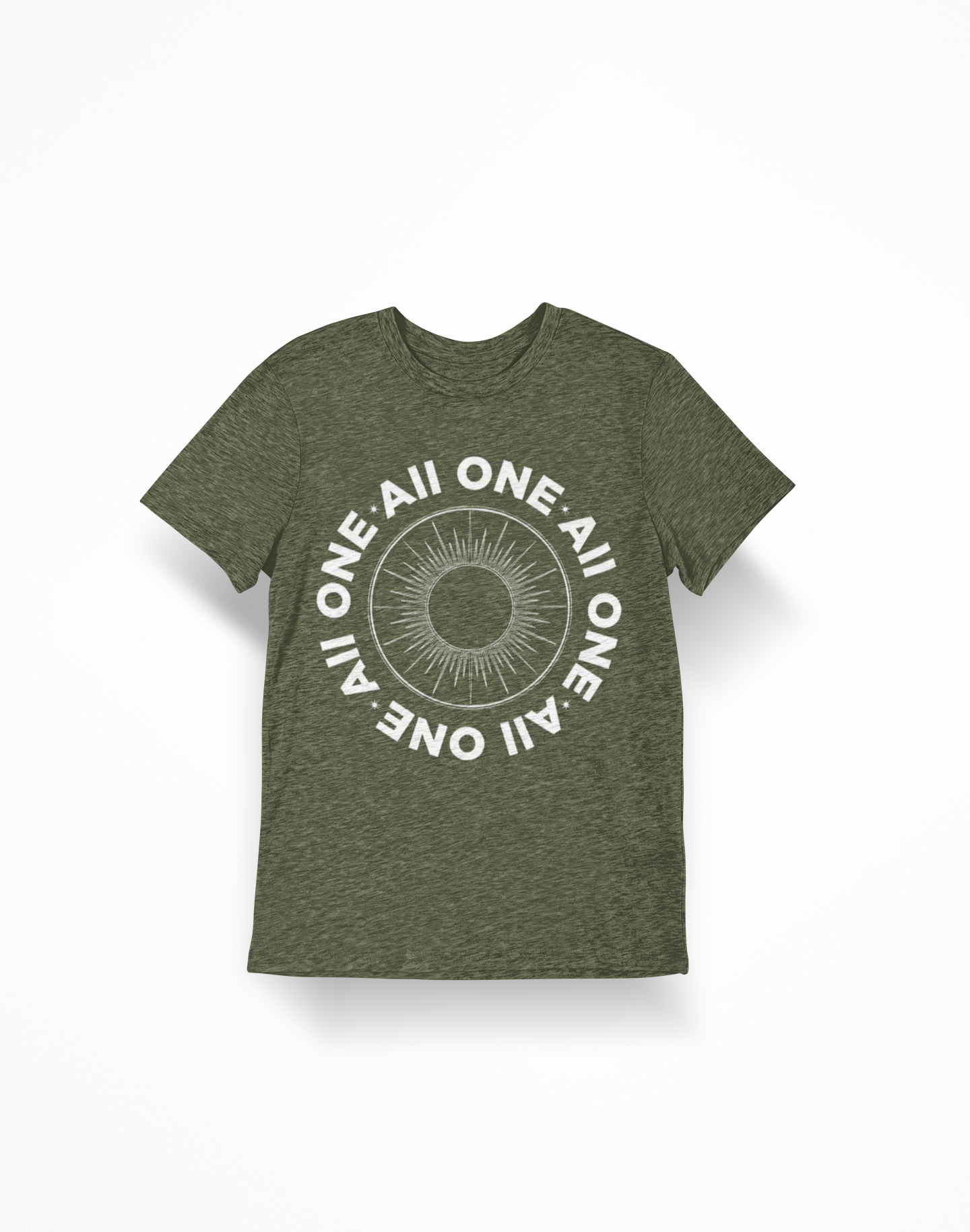All One Sun Graphic T-Shirt — Unity Circle Tee