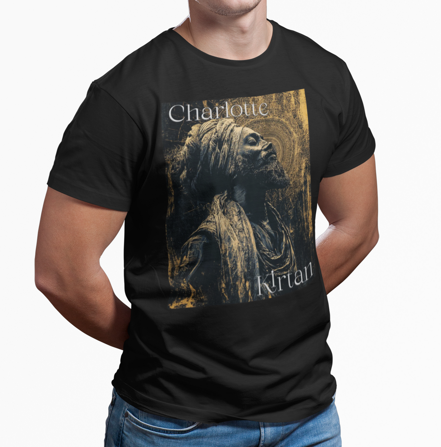 Charlotte Portrait T‑Shirt — Vintage Soul Art Tee