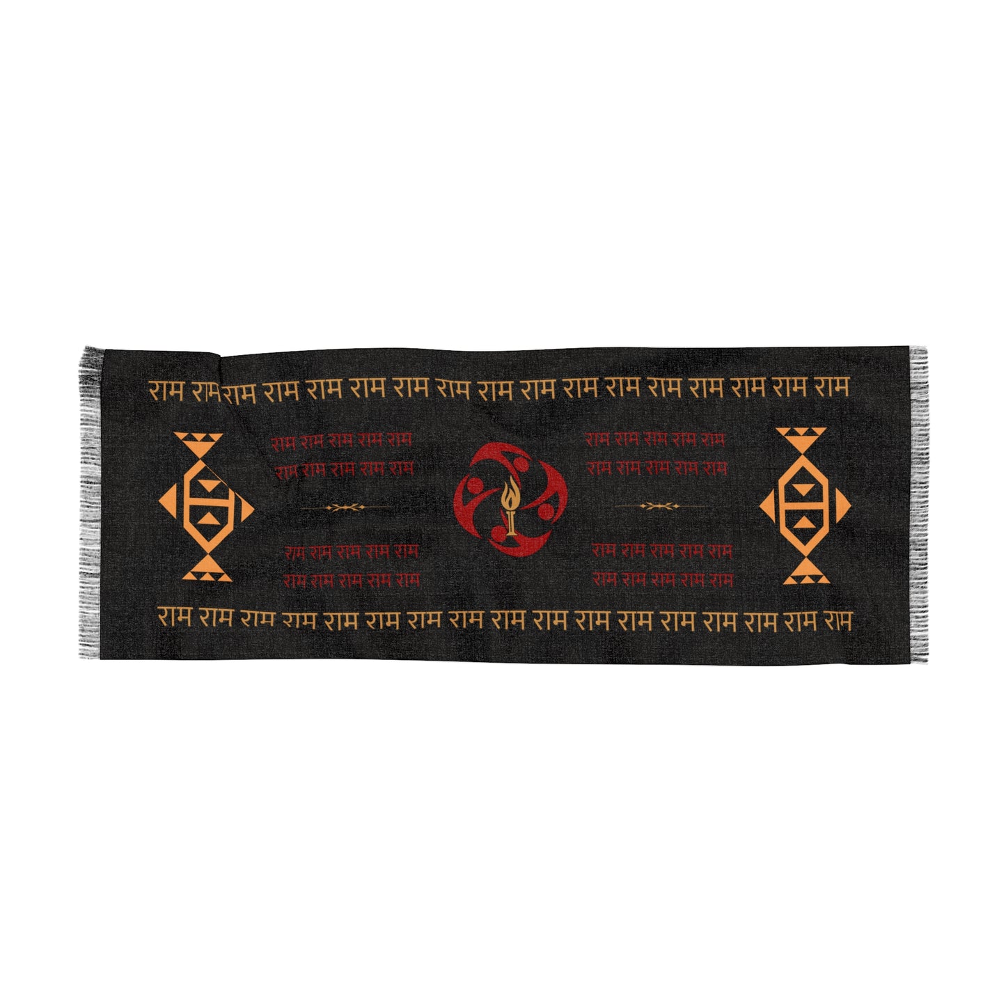 Black राम  Scarf