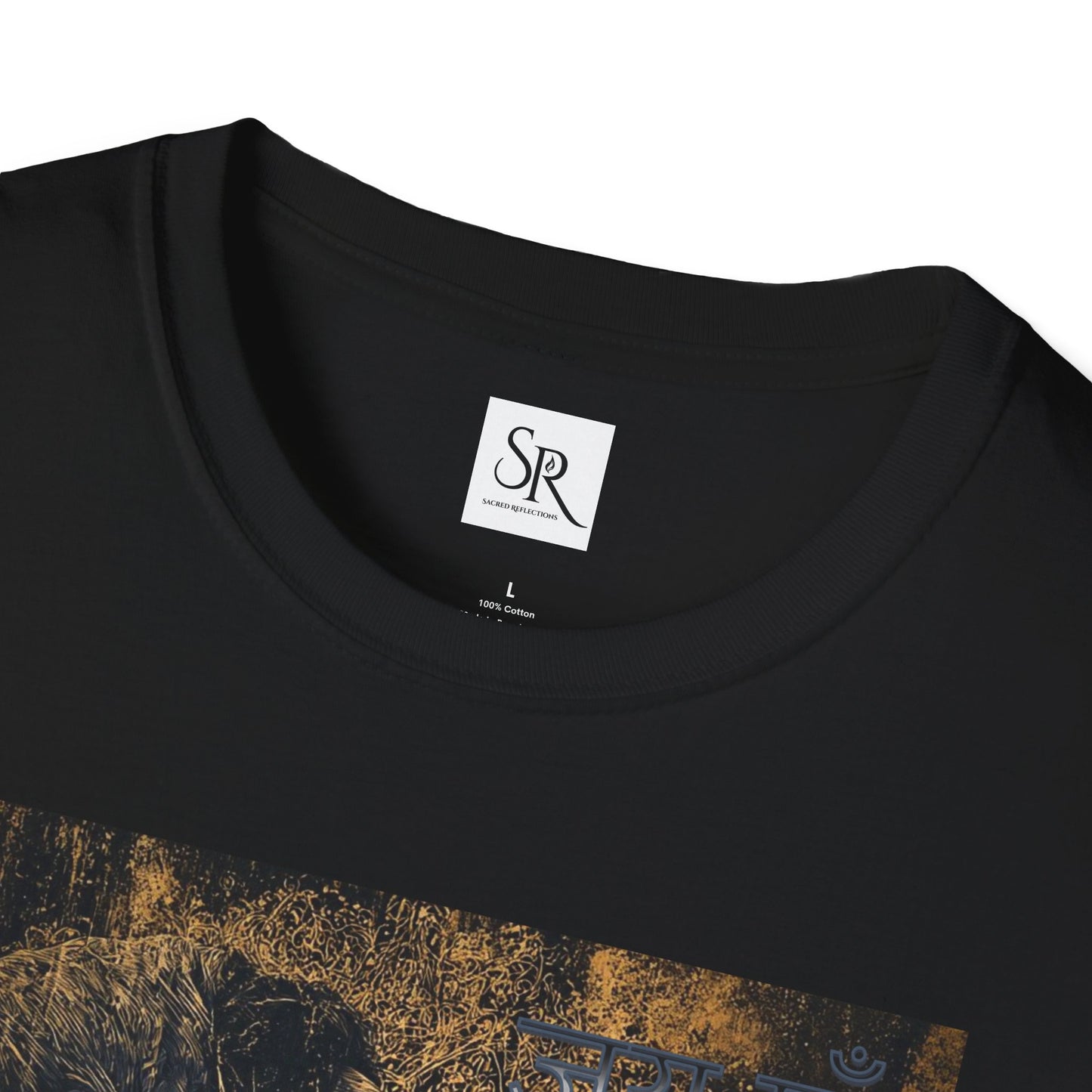 Meditative Kirtan Portrait T-Shirt — 'Charotte Kirtan' Spiritual Music Tee