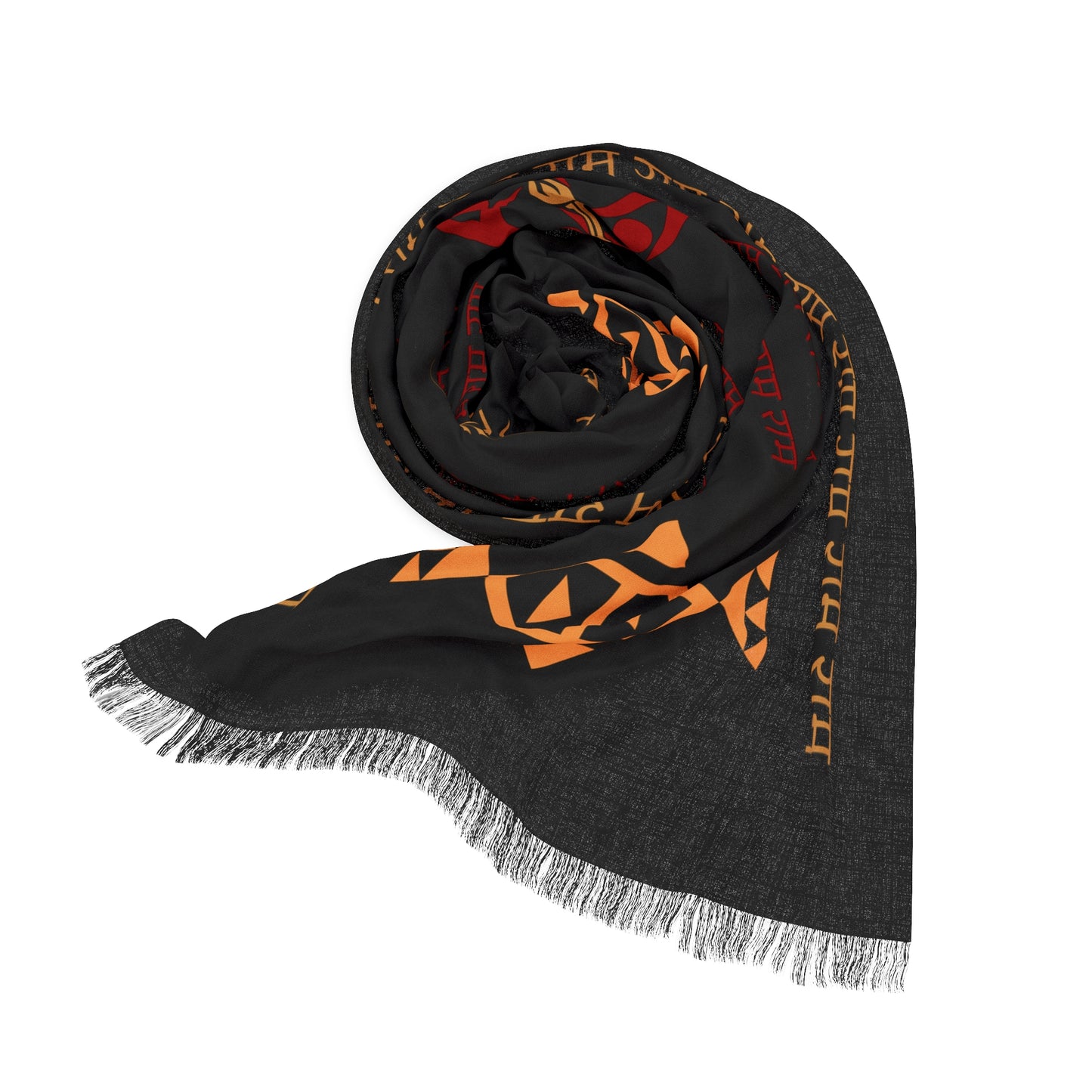 Black राम  Scarf
