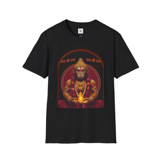 Hanuman - Jai Shri Ram Unisex Softstyle T-Shirt