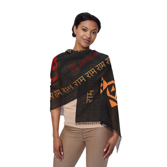 Black राम  Scarf