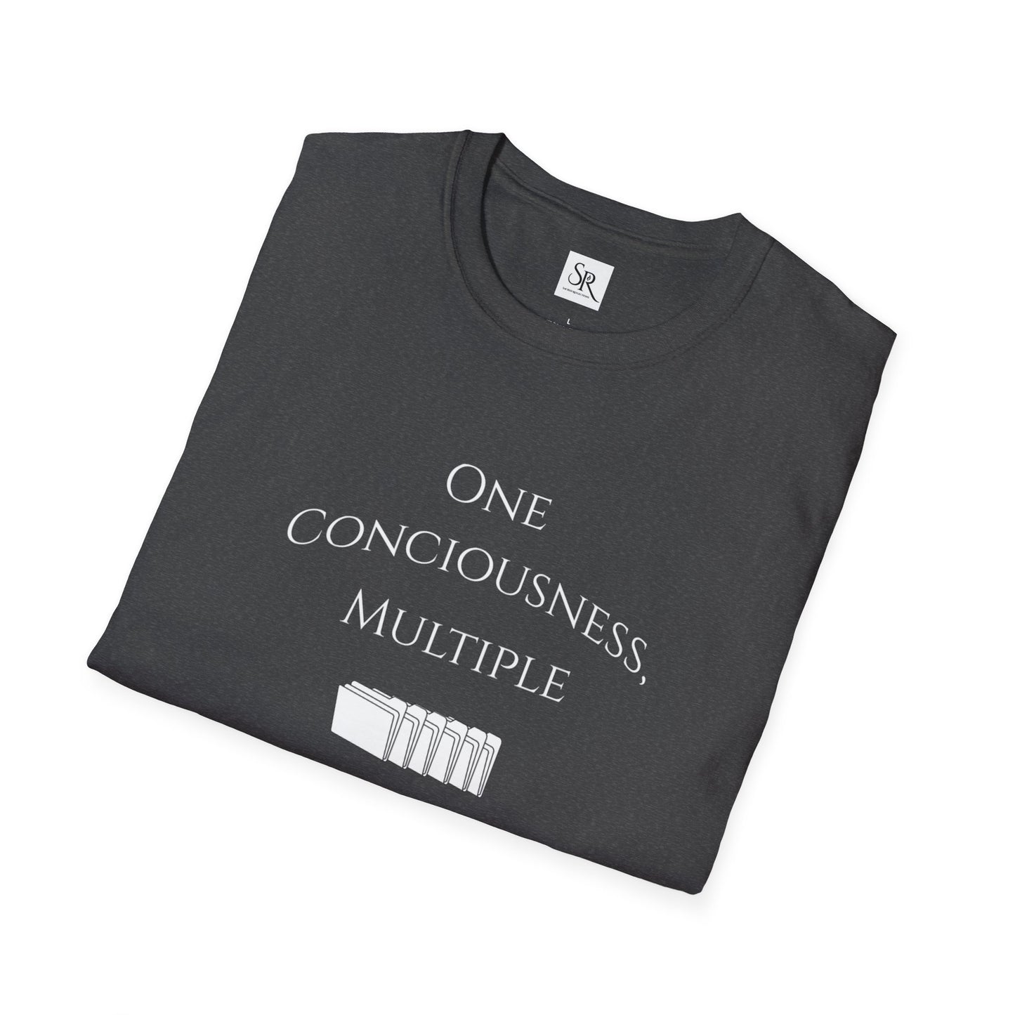 One Consciousness, Multiple Tabs Open T-Shirt — Spiritual Mindfulness Tee