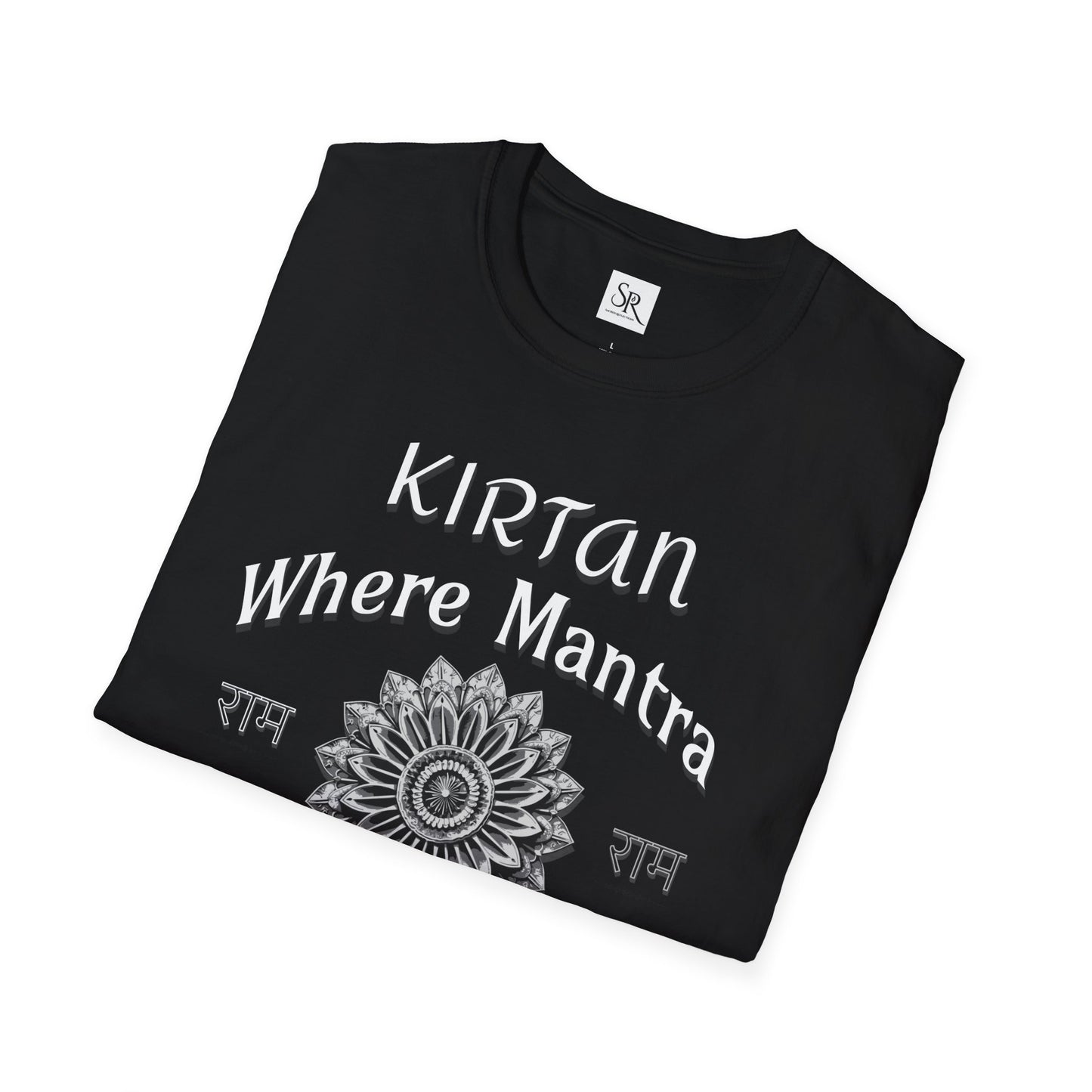 Kirtan Where Mantra Meets Music T-Shirt — Devotional Yoga Chanting Tee